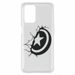 Чехол из раздела Мстители Captain America shield для Oppo A55 4G - FATLINE Чехол из раздела Мстители Captain America shield для Oppo A55 4G