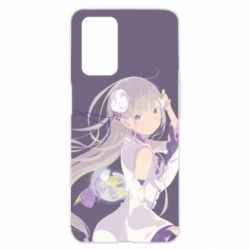 Чехол из раздела Re:Zero. Жизнь с нуля в альтернативном мире Эмилия для Oppo A55 4G - FATLINE Чехол из раздела Re:Zero. Жизнь с нуля в альтернативном мире Эмилия для Oppo A55 4G