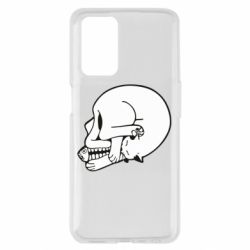 Чехол из раздела Черепа Кот с рыбьей костью. Череп для Oppo A55 4G - FATLINE Чехол из раздела Черепа Кот с рыбьей костью. Череп для Oppo A55 4G