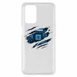 Чехол из раздела Программистам Motherboard through the T-Shirt для Oppo A55 4G - FATLINE Чехол из раздела Программистам Motherboard through the T-Shirt для Oppo A55 4G