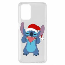 Чехол из раздела Лило и Стич Новогодний Стич для Oppo A55 4G - FATLINE Чехол из раздела Лило и Стич Новогодний Стич для Oppo A55 4G