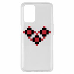 Чехол из раздела Вишиванки Серце вишиванка для Oppo A55 4G - FATLINE Чехол из раздела Вишиванки Серце вишиванка для Oppo A55 4G