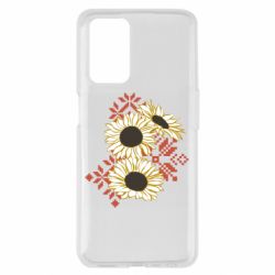 Чехол из раздела Вишиванки Подсолнухи с вышивкой для Oppo A55 4G - FATLINE Чехол из раздела Вишиванки Подсолнухи с вышивкой для Oppo A55 4G