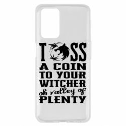 Чехол из раздела Сериал "Ведьмак" Toss a coin to your witcher oh valley of plenty для Oppo A55 4G - FATLINE Чехол из раздела Сериал "Ведьмак" Toss a coin to your witcher oh valley of plenty для Oppo A55 4G