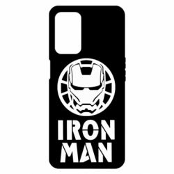 Чехол из раздела Мстители Iron man text для Oppo A55 5G - FATLINE Чехол из раздела Мстители Iron man text для Oppo A55 5G