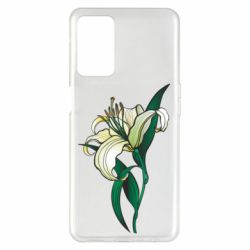 Чехол из раздела DisaAnna Lily flower для Oppo A55 5G - FATLINE Чехол из раздела DisaAnna Lily flower для Oppo A55 5G