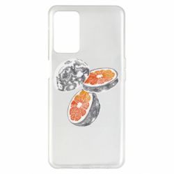 Чехол из раздела iBruster Луна в Разрезе для Oppo A55 5G - FATLINE Чехол из раздела iBruster Луна в Разрезе для Oppo A55 5G