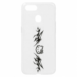 Чехол из раздела Hello Kitty Hello Kitty tatto для Oppo A5s/A12 - FATLINE Чехол из раздела Hello Kitty Hello Kitty tatto для Oppo A5s/A12