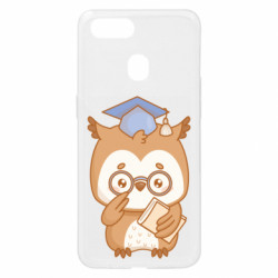 Чехол из раздела Авторские принты Сова выпускник в очках в с книгой для Oppo A5s/A12 - FATLINE Чехол из раздела Авторские принты Сова выпускник в очках в с книгой для Oppo A5s/A12