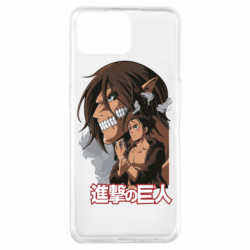 Чехол из раздела Атака на титанов Eren Jaeger Titan для Oppo A73