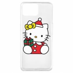 Чехол из раздела НОВЫЙ ГОД 2026 Kitty with present для Oppo A73 - FATLINE Чехол из раздела НОВЫЙ ГОД 2026 Kitty with present для Oppo A73