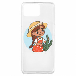 Чехол из раздела Авторские принты Милаха девочка в шляпе для Oppo A73 - FATLINE Чехол из раздела Авторские принты Милаха девочка в шляпе для Oppo A73