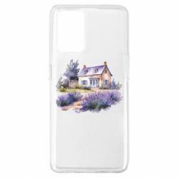 Чехол из раздела ShelganenOK акварельный домик с лавандой для Oppo A74 4G - FATLINE Чехол из раздела ShelganenOK акварельный домик с лавандой для Oppo A74 4G