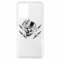 Чехол из раздела Операторы FPV Боевой череп для Oppo A74 4G - FATLINE Чехол из раздела Операторы FPV Боевой череп для Oppo A74 4G