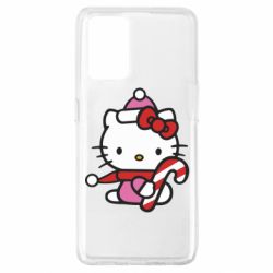 Чохол з розділу НОВИЙ РІК 2026 Christmas Kitty with candy для Oppo A74 4G - FATLINE Чохол з розділу НОВИЙ РІК 2026 Christmas Kitty with candy для Oppo A74 4G