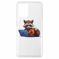 Чехол из раздела ShelganenOK енот программист для Oppo A74 4G - FATLINE Чехол из раздела ShelganenOK енот программист для Oppo A74 4G