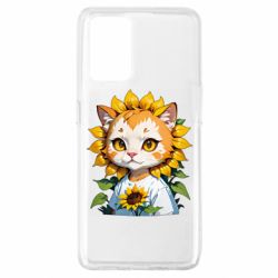 Чехол из раздела ShelganenOK кот подсолнух для Oppo A74 4G - FATLINE Чехол из раздела ShelganenOK кот подсолнух для Oppo A74 4G