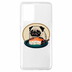 Чехол из раздела Abstactionist Мопс и еда. для Oppo A74 4G - FATLINE Чехол из раздела Abstactionist Мопс и еда. для Oppo A74 4G