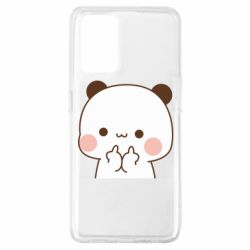 Чохол з розділу Панда Бубу фак для Oppo A74 4G - FATLINE Чохол з розділу Панда Бубу фак для Oppo A74 4G