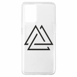 Чехол из раздела Скандинавские руны Valknut minimal для Oppo A74 4G - FATLINE Чехол из раздела Скандинавские руны Valknut minimal для Oppo A74 4G