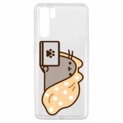 Чехол из раздела Кот Пушин Под Одеялком для Oppo A91/Reno3 - FATLINE Чехол из раздела Кот Пушин Под Одеялком для Oppo A91/Reno3