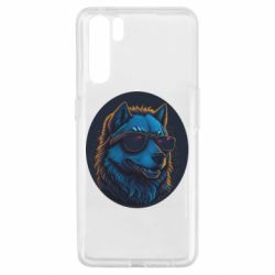 Чехол из раздела Волк Волк в очках для Oppo A91/Reno3