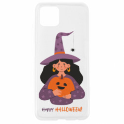 Чехол из раздела Авторские принты Happy Halloween! Девушка Ведьма для Oppo A92s - FATLINE Чехол из раздела Авторские принты Happy Halloween! Девушка Ведьма для Oppo A92s