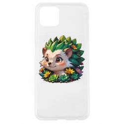 Чехол из раздела ShelganenOK Зеленый ёжик в суккулентах для Oppo A92s - FATLINE Чехол из раздела ShelganenOK Зеленый ёжик в суккулентах для Oppo A92s
