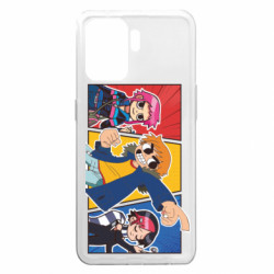 Чехол из раздела Скотт Пилигрим вступает в бой Скотт Пилигрим с Ножи Чау и Рамоной для Oppo A94