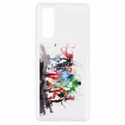 Чехол из раздела Мстители Мстители Арт для Oppo Find X2 - FATLINE Чехол из раздела Мстители Мстители Арт для Oppo Find X2