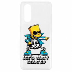 Чехол из раздела Simpsons начнем вечеринку. Барт Симпсон для Oppo Find X2 - FATLINE Чехол из раздела Simpsons начнем вечеринку. Барт Симпсон для Oppo Find X2