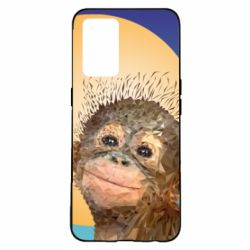 Чохол з розділу Мавпа Monkey low poly для Oppo K9 - FATLINE Чохол з розділу Мавпа Monkey low poly для Oppo K9