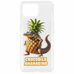 Чехол из раздела Мемы с нейросети CROCODILO ANANASINO для Oppo Reno 4 Lite - FATLINE Чехол из раздела Мемы с нейросети CROCODILO ANANASINO для Oppo Reno 4 Lite