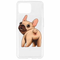 Чехол из раздела Бульдог Французький бульдог попка для Oppo Reno 4 Lite - FATLINE Чехол из раздела Бульдог Французький бульдог попка для Oppo Reno 4 Lite