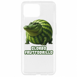 Чехол из раздела Мемы с нейросети Glorbo Fruttodrillo для Oppo Reno 4 Lite - FATLINE Чехол из раздела Мемы с нейросети Glorbo Fruttodrillo для Oppo Reno 4 Lite