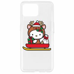 Чехол из раздела НОВЫЙ ГОД 2026 Китти на санках для Oppo Reno 4 Lite - FATLINE Чехол из раздела НОВЫЙ ГОД 2026 Китти на санках для Oppo Reno 4 Lite