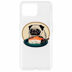 Чехол из раздела Abstactionist Мопс и еда. для Oppo Reno 4 Lite - FATLINE Чехол из раздела Abstactionist Мопс и еда. для Oppo Reno 4 Lite