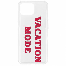 Чехол из раздела Прикольные надписи Режим отпуска для Oppo Reno 4 Lite - FATLINE Чехол из раздела Прикольные надписи Режим отпуска для Oppo Reno 4 Lite