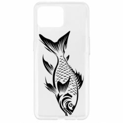 Чехол из раздела ShelganenOK рыба силуэт для Oppo Reno 4 Lite - FATLINE Чехол из раздела ShelganenOK рыба силуэт для Oppo Reno 4 Lite