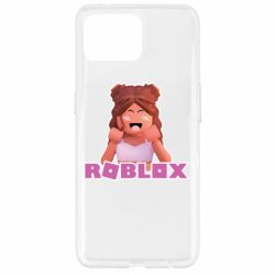 Чехол из раздела Roblox Роблокс девочка для Oppo Reno 4 Lite - FATLINE Чехол из раздела Roblox Роблокс девочка для Oppo Reno 4 Lite