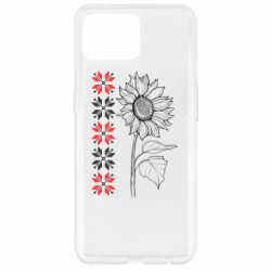 Чехол из раздела Авторские принты Подсолнухи, вышивка для Oppo Reno 4 Lite - FATLINE Чехол из раздела Авторские принты Подсолнухи, вышивка для Oppo Reno 4 Lite