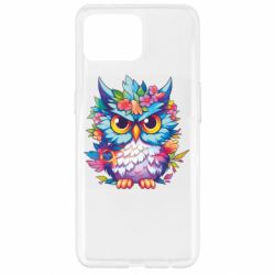 Чехол из раздела ShelganenOK сова цветочная для Oppo Reno 4 Lite - FATLINE Чехол из раздела ShelganenOK сова цветочная для Oppo Reno 4 Lite