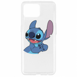 Чехол из раздела Лило и Стич Стич улыбается для Oppo Reno 4 Lite - FATLINE Чехол из раздела Лило и Стич Стич улыбается для Oppo Reno 4 Lite