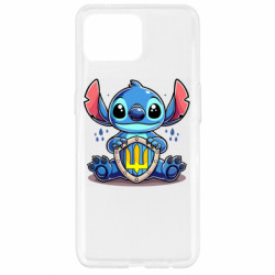 Чехол из раздела Лило и Стич Стич держащий герб Украины для Oppo Reno 4 Lite - FATLINE Чехол из раздела Лило и Стич Стич держащий герб Украины для Oppo Reno 4 Lite