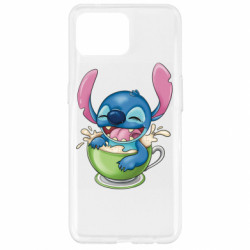 Чехол из раздела Лило и Стич Стич в кофе для Oppo Reno 4 Lite - FATLINE Чехол из раздела Лило и Стич Стич в кофе для Oppo Reno 4 Lite