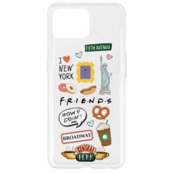 Чехол из раздела Авторские принты Sticker New York для Oppo Reno 4 Lite - FATLINE Чехол из раздела Авторские принты Sticker New York для Oppo Reno 4 Lite