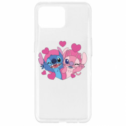 Чехол из раздела 14 Февраля Влюбленные Стич и Энжел для Oppo Reno 4 Lite - FATLINE Чехол из раздела 14 Февраля Влюбленные Стич и Энжел для Oppo Reno 4 Lite