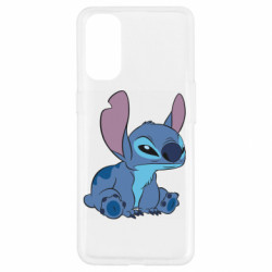 Чехол из раздела Лило и Стич Подозрительный Стич для Oppo Reno 4 - FATLINE Чехол из раздела Лило и Стич Подозрительный Стич для Oppo Reno 4