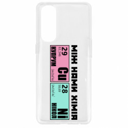 Чехол из раздела Прикольные надписи между нами химия для Oppo Reno 4 Pro - FATLINE Чехол из раздела Прикольные надписи между нами химия для Oppo Reno 4 Pro