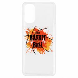 Чехол из раздела Баскетбол Настоящий Баскетбол для Oppo Reno 4